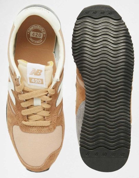 new balance beige suede 420 trainers new balance beige suede 420 trainers